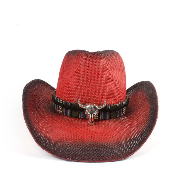 cloches women men straw hollow western cowboy hat lady red bohemia tassel sombrero hombre beach cowgirl jazz sun hat size 58cm 230627, Blue;gray
cloches women men straw hollow western cowboy hat lady red bohemia tassel sombrero hombre beach cowgirl jazz sun hat size 58cm 230627, Blue;gray