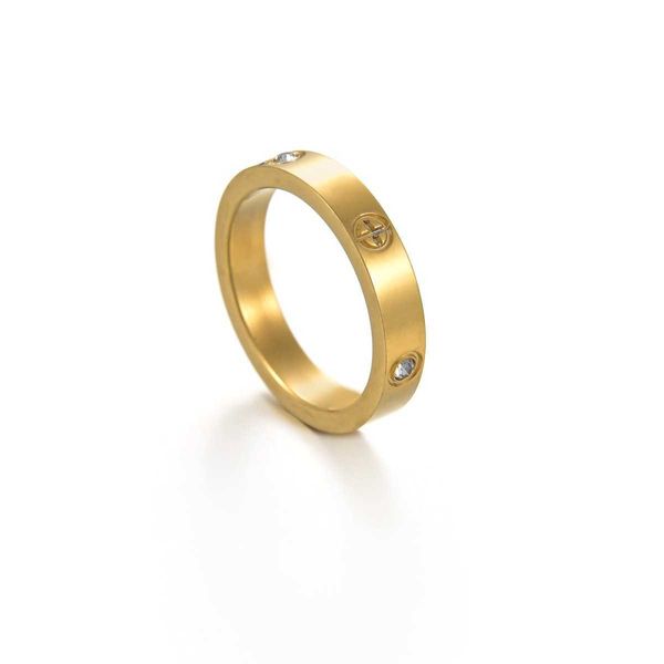original designer tiktok carti's same style six diamond and one word titanium steel rings for men women are plated without fading jeuw, Silver
original designer tiktok carti's same style six diamond and one word titanium steel rings for men women are plated without fading jeuw, Silver