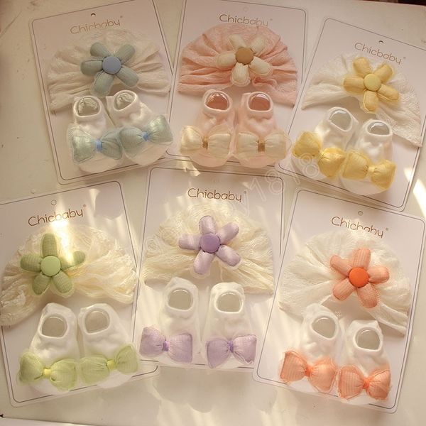 cute flower baby girls socks cap set princess newborn lace flower turban hat+knit sock summer infant indian caps headwrap, Yellow
cute flower baby girls socks cap set princess newborn lace flower turban hat+knit sock summer infant indian caps headwrap, Yellow