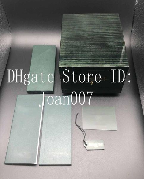 2019 quality dark green watch box gift case for watches booklet card and papers in english swiss watches boxes 605745, Black;blue
2019 quality dark green watch box gift case for watches booklet card and papers in english swiss watches boxes 605745, Black;blue