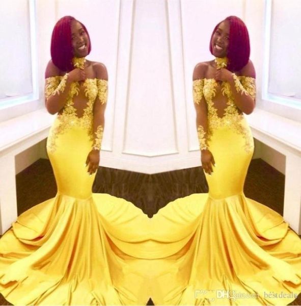 new elegant yellow off the shoulder lace prom dresses formal long sleeves mermaid appliques satin arabic evening gowns formal dres2034212, Black
new elegant yellow off the shoulder lace prom dresses formal long sleeves mermaid appliques satin arabic evening gowns formal dres2034212, Black