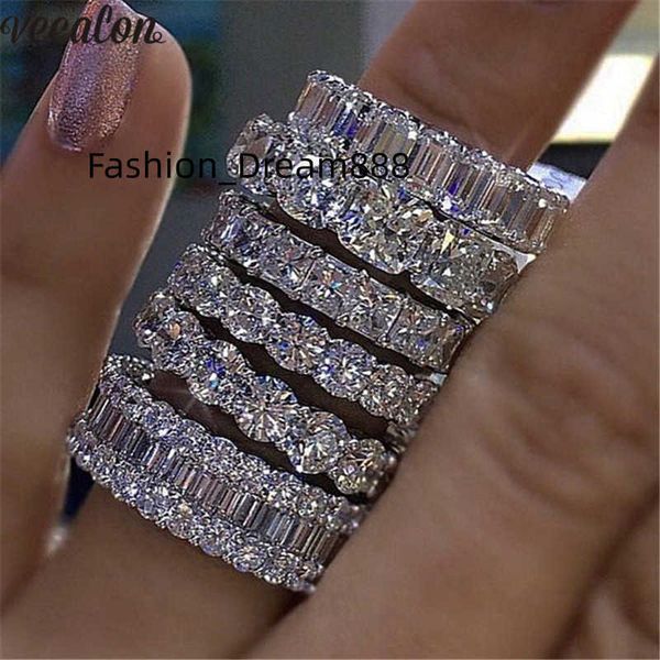 vecalon 8 styles lustre promise wedding band ring 925 sterling silver diamond engagement rings for women men jewelry, Slivery;golden
vecalon 8 styles lustre promise wedding band ring 925 sterling silver diamond engagement rings for women men jewelry, Slivery;golden