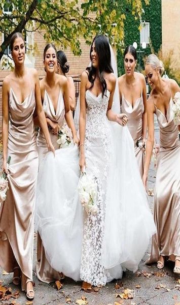 2023 champagne bridesmaid dresses spaghetti straps sheath floor length ruched sleeveless custom made plus size maid of honor gowns9060958, White;pink
2023 champagne bridesmaid dresses spaghetti straps sheath floor length ruched sleeveless custom made plus size maid of honor gowns9060958, White;pink