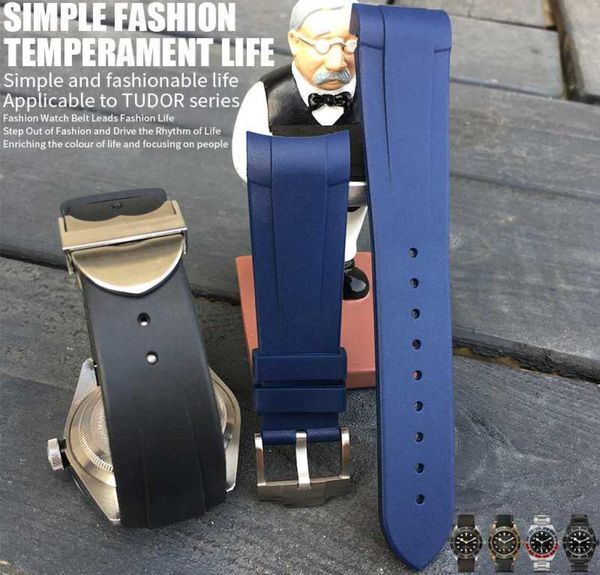 22mm new style rubber silicone watch strap black blue green watchband suitable for black bay series watch accessories7307257, Black;brown
22mm new style rubber silicone watch strap black blue green watchband suitable for black bay series watch accessories7307257, Black;brown