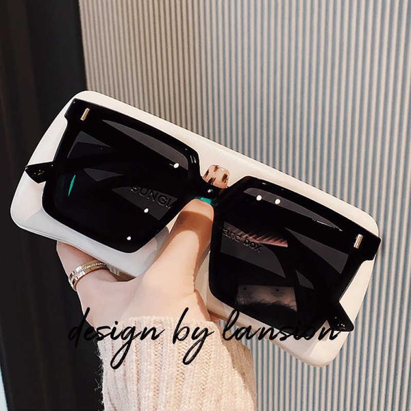 advanced frameless women men versatile sunglasses for driving uv and strong light resistant large frame glasses, White;black
advanced frameless women men versatile sunglasses for driving uv and strong light resistant large frame glasses, White;black