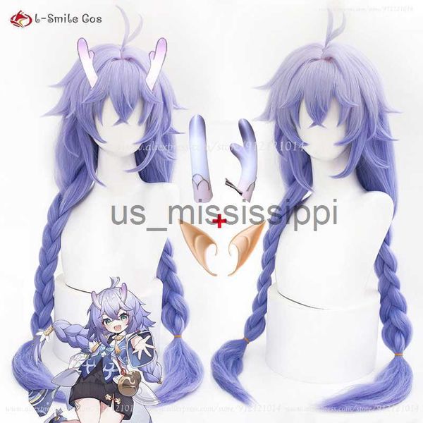 cosplay wigs 80cm bailu wigs game honkai star rail bailu cosplay wig purple gradient lolita wigs heat resistant hair anime wigs x0630, Black
cosplay wigs 80cm bailu wigs game honkai star rail bailu cosplay wig purple gradient lolita wigs heat resistant hair anime wigs x0630, Black