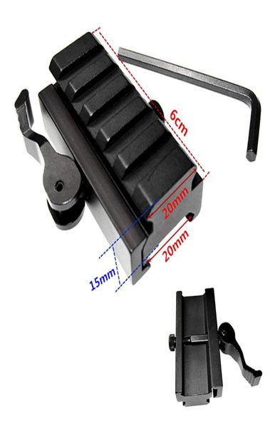 qd quick release mount adapter 5 slots fit 20mm picatinny weaver rail base hunting gun accessories3734570
qd quick release mount adapter 5 slots fit 20mm picatinny weaver rail base hunting gun accessories3734570