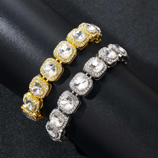 gzw jewelry 13mm wide square clustered crystal bracelet with ice out rhinestone crystal sugar cuban chain hip hop mens bangle bracelets for, Black
gzw jewelry 13mm wide square clustered crystal bracelet with ice out rhinestone crystal sugar cuban chain hip hop mens bangle bracelets for, Black