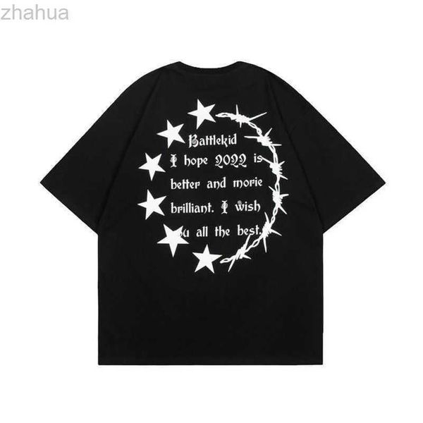 stussys original american retro thorn letter printed short sleeve t-shirt for men and women summer 2022 new couple trend, White;black
stussys original american retro thorn letter printed short sleeve t-shirt for men and women summer 2022 new couple trend, White;black