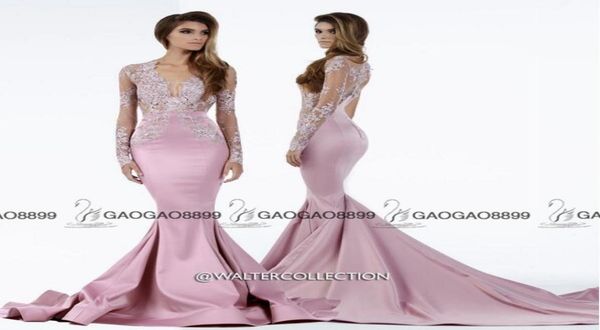 walter collection light pink lace stain long sleeve dubai arabic prom party formal dresses vneck trumpet occasion gown6131667, Black
walter collection light pink lace stain long sleeve dubai arabic prom party formal dresses vneck trumpet occasion gown6131667, Black