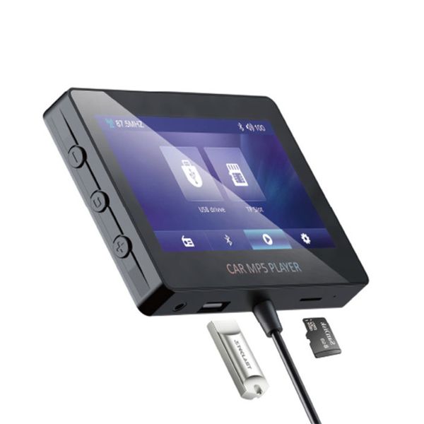 bluetooth 5.0 car mp5 player fm transmitter support tf u disk music player with remote controller multi media player
bluetooth 5.0 car mp5 player fm transmitter support tf u disk music player with remote controller multi media player