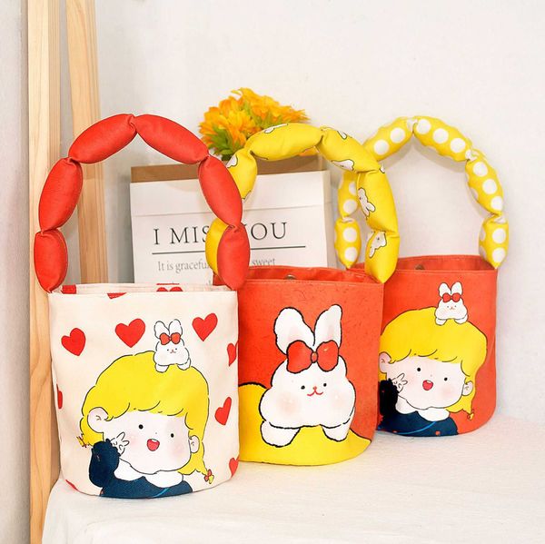 new handbag filled with cotton water bucket bag cute girl with gift carrying small plush cloth bag for work
new handbag filled with cotton water bucket bag cute girl with gift carrying small plush cloth bag for work