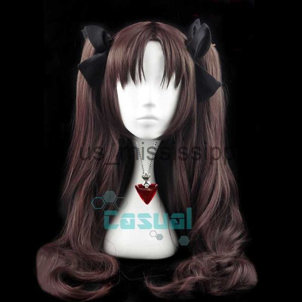 cosplay wigs fatestay night rin tohsaka brown ponytail 80cm long wavy heat resistant hair cosplay costume wig ruby necklace 4 hairpins x0630, Black
cosplay wigs fatestay night rin tohsaka brown ponytail 80cm long wavy heat resistant hair cosplay costume wig ruby necklace 4 hairpins x0630, Black