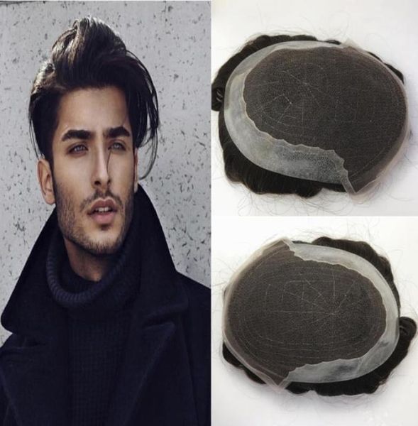 swiss lace with skin poly mens ee lace front men wig replacement system human hair durable hairpieces toupee for men many size1587601, Black
swiss lace with skin poly mens ee lace front men wig replacement system human hair durable hairpieces toupee for men many size1587601, Black