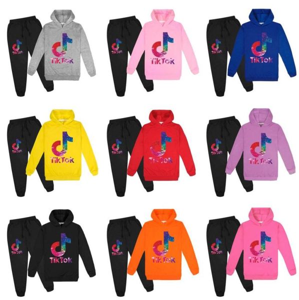 tiktok sportswear two piece tracksuit hooded outfit for 100170 kids child teenages tik tok hoodie pullover and track pants sport 9808873, White
tiktok sportswear two piece tracksuit hooded outfit for 100170 kids child teenages tik tok hoodie pullover and track pants sport 9808873, White