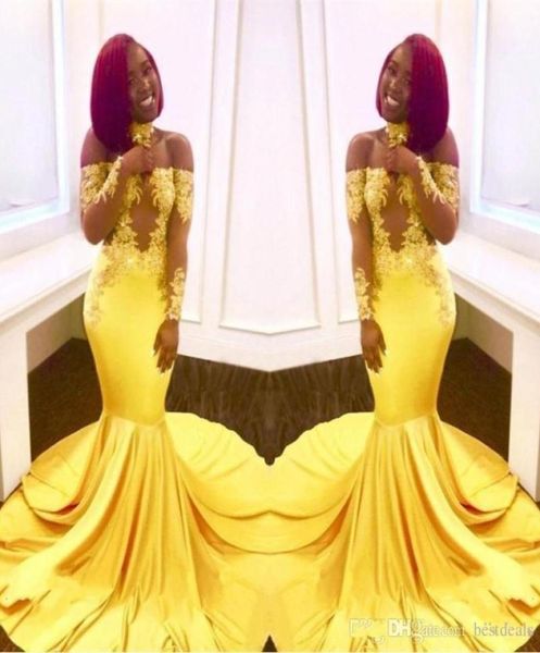 new elegant yellow off the shoulder lace prom dresses formal long sleeves mermaid appliques satin arabic evening gowns formal dres8280750, Black
new elegant yellow off the shoulder lace prom dresses formal long sleeves mermaid appliques satin arabic evening gowns formal dres8280750, Black