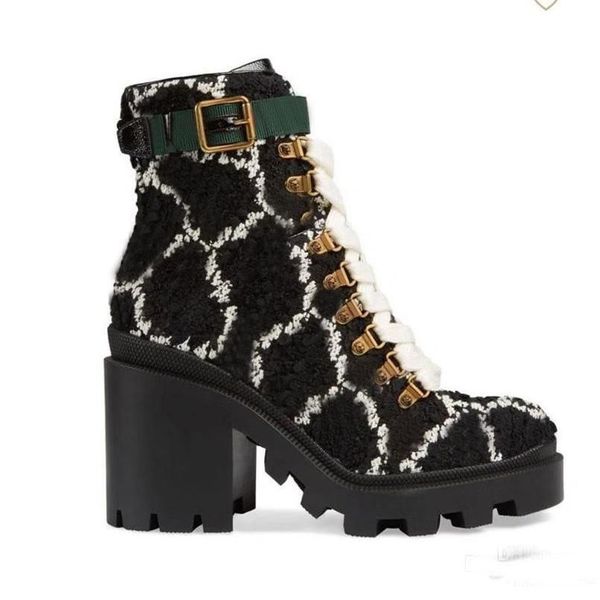 high heeled martin boots designer autumn winter coarse heel women shoes desert real leather suede letter lace up fashion lady heels large si, Black
high heeled martin boots designer autumn winter coarse heel women shoes desert real leather suede letter lace up fashion lady heels large si, Black