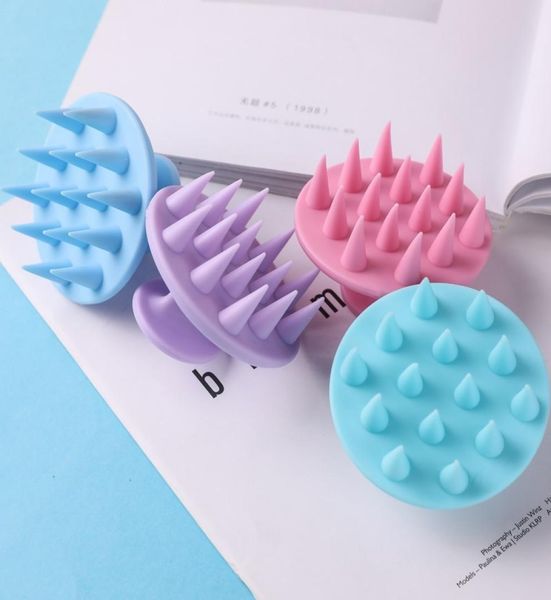 silicone shampoo scalp hair massager comb bath massage shower brush care tool2874392, Silver
silicone shampoo scalp hair massager comb bath massage shower brush care tool2874392, Silver