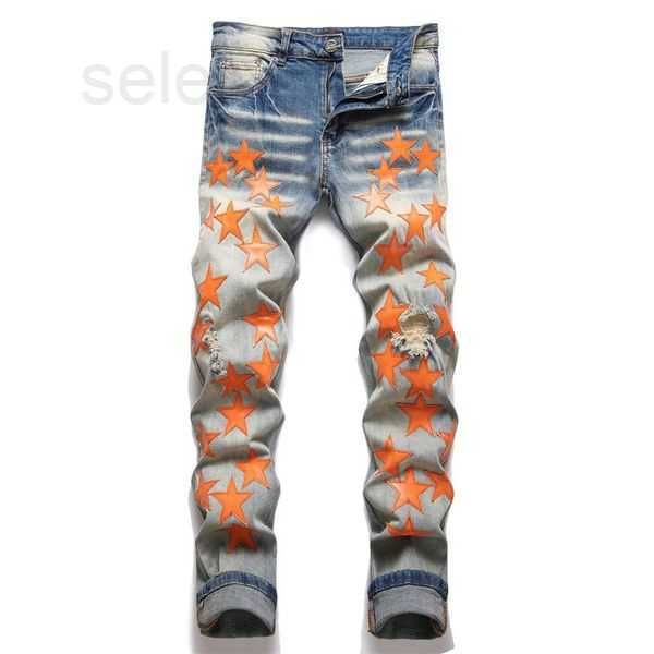 amr mens designer jeans cortez cargo pant slim fit elastic embroidery fashion jean style cat whisker whitening men's broken hole same 9, Blue
amr mens designer jeans cortez cargo pant slim fit elastic embroidery fashion jean style cat whisker whitening men's broken hole same 9, Blue