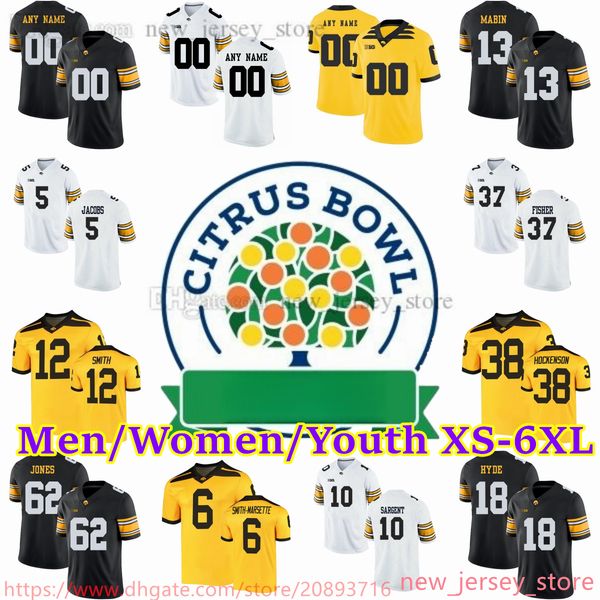 custom xs-6xl ncaa iowa hawkeyes football stitched jerseys 38 t.j. hockenson 12 brandon smith 16 charlie jones 10 mekhi sargent 15 tyler goo, Black
custom xs-6xl ncaa iowa hawkeyes football stitched jerseys 38 t.j. hockenson 12 brandon smith 16 charlie jones 10 mekhi sargent 15 tyler goo, Black