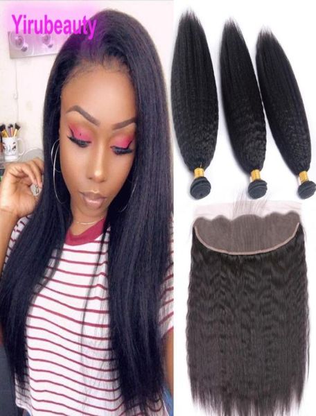indian virgin raw hair kinky straight 3 bundles with lace frontal 13 by 4 lace size human hair extensions 13x4 frontals4697420, Black;brown
indian virgin raw hair kinky straight 3 bundles with lace frontal 13 by 4 lace size human hair extensions 13x4 frontals4697420, Black;brown