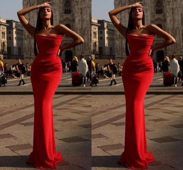 elegant red plus size mermaid prom dresses for women strapless pleats draped evening pageant gowns special occassion birthday celebrity part, Black;red
elegant red plus size mermaid prom dresses for women strapless pleats draped evening pageant gowns special occassion birthday celebrity part, Black;red
