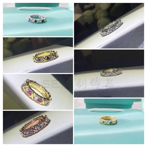 light luxury tiffay's new 16 stone double color cross contrast ring couple fashion matching x-shaped versatile gift for girlfriends, Golden;silver
light luxury tiffay's new 16 stone double color cross contrast ring couple fashion matching x-shaped versatile gift for girlfriends, Golden;silver