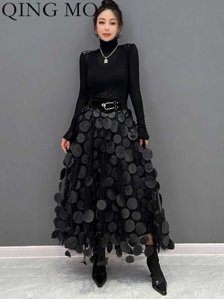 qing mo polka dot women skirt black 2023 spring summer new korean fashion trend patchwork mesh skirt streetwear dress zxf1016 l230621
qing mo polka dot women skirt black 2023 spring summer new korean fashion trend patchwork mesh skirt streetwear dress zxf1016 l230621