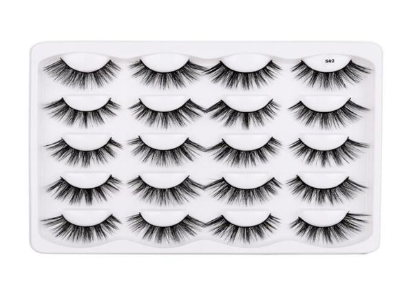 handmade thick 10 pairs fake lashes set natural long soft crisscross 3d false eyelashes extensions eye makeup accessories 11 model4885310
handmade thick 10 pairs fake lashes set natural long soft crisscross 3d false eyelashes extensions eye makeup accessories 11 model4885310