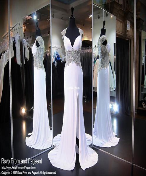modest white prom evening dresses 2019 major beading v neck side split illusion back party pageant gown6736755, Black
modest white prom evening dresses 2019 major beading v neck side split illusion back party pageant gown6736755, Black