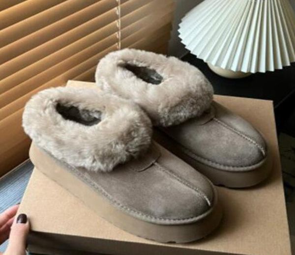 men women tazzs thicken sole slippers boots fully protected warm fur platform cotton slippers new antelope brown, Black
men women tazzs thicken sole slippers boots fully protected warm fur platform cotton slippers new antelope brown, Black