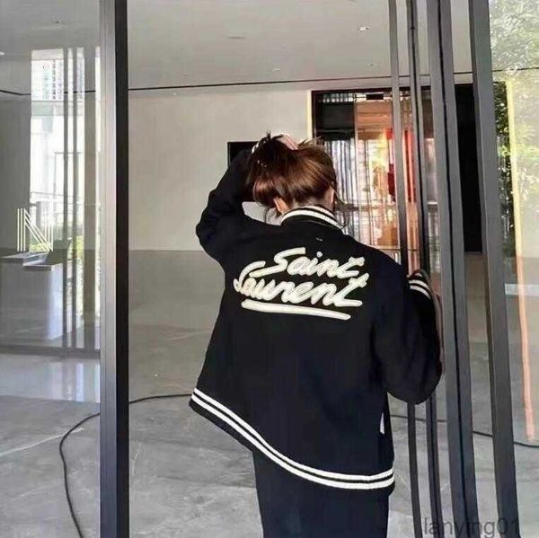 autumn winter jackets for men saint baseball jacket women laurent coat men's clothing, Black
autumn winter jackets for men saint baseball jacket women laurent coat men's clothing, Black
