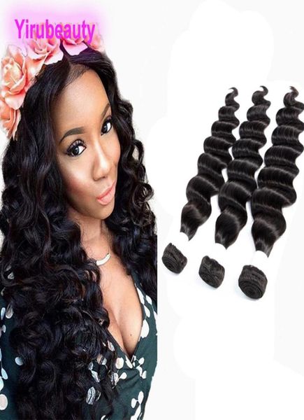 malaysian human hair loose deep three bundles natural color 3 bundles hair extensions double wefts 1026inch7765360, Black 
malaysian human hair loose deep three bundles natural color 3 bundles hair extensions double wefts 1026inch7765360, Black
