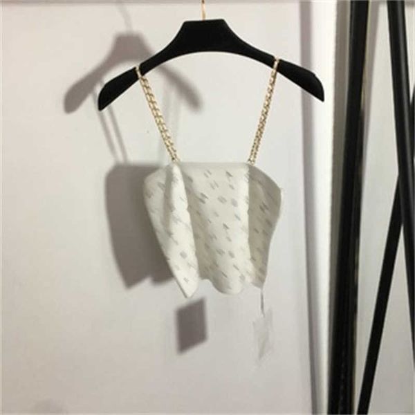 womens camisole designer classic style soft fabrics letters pattern chain sling knit tank women clothing camisoles knitted vest 55, White
womens camisole designer classic style soft fabrics letters pattern chain sling knit tank women clothing camisoles knitted vest 55, White