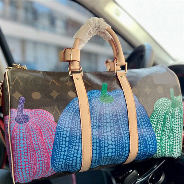 designer keepall duffle luggage bag woman travelling crossbody bag medium size man shoulder bag pumpkin spacious capacity purses airport duf
designer keepall duffle luggage bag woman travelling crossbody bag medium size man shoulder bag pumpkin spacious capacity purses airport duf