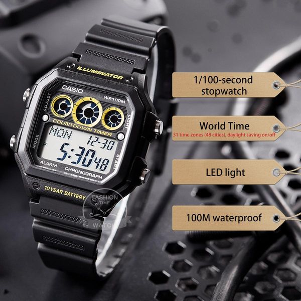 pants watch men set digital sport waterproof led ten years of electricity quartz men watch relogio masculino ae1300wh1a, White
pants watch men set digital sport waterproof led ten years of electricity quartz men watch relogio masculino ae1300wh1a, White