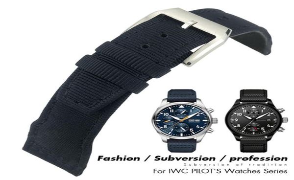 21mm 22mm 20mm nylon canvas leather watch strap watchband for iwc le petit prince big pilot spitfire accessories 22079884461, Black;brown
21mm 22mm 20mm nylon canvas leather watch strap watchband for iwc le petit prince big pilot spitfire accessories 22079884461, Black;brown