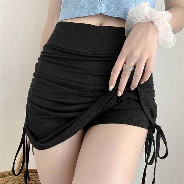 skirts female harajuku 2023 summer autumn period ladies thread side draw string elastic mini skirts womens chic l230621, Black
skirts female harajuku 2023 summer autumn period ladies thread side draw string elastic mini skirts womens chic l230621, Black