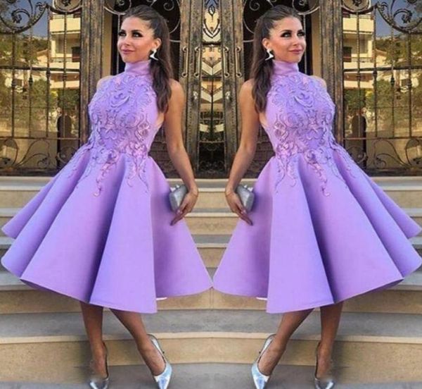 light purple sleeveless short bridesmaid dresses lace appliques high neck satin knee length bridesmaid gowns for wedding formal pa1657081, White;pink
light purple sleeveless short bridesmaid dresses lace appliques high neck satin knee length bridesmaid gowns for wedding formal pa1657081, White;pink
