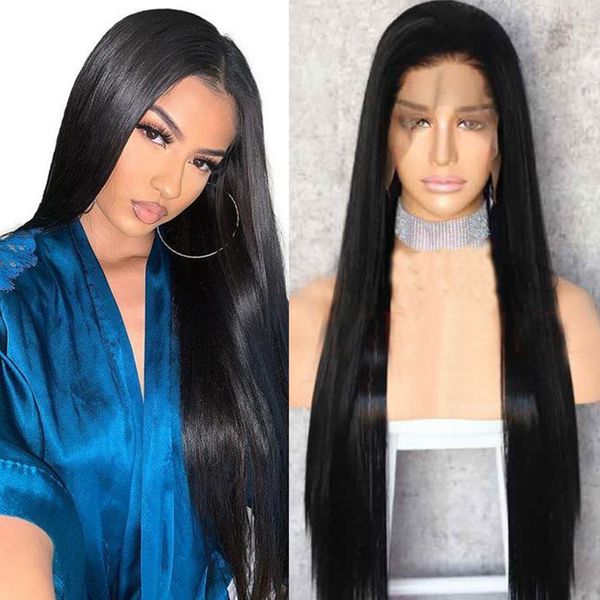 long straight wig lace front wig highlight wig for black women cosplay daily party, Black;brown
long straight wig lace front wig highlight wig for black women cosplay daily party, Black;brown