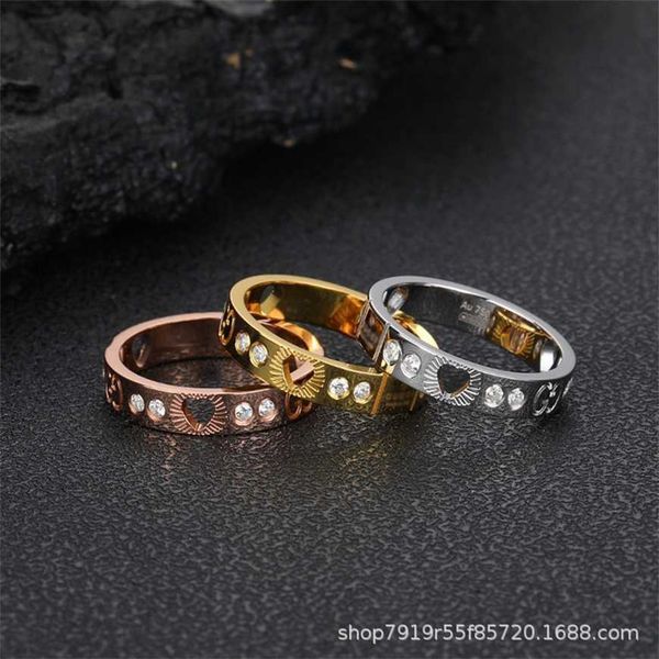 2023 gujia s925 sterling silver simple hollow heart diamond for men and women couple ring gift
2023 gujia s925 sterling silver simple hollow heart diamond for men and women couple ring gift