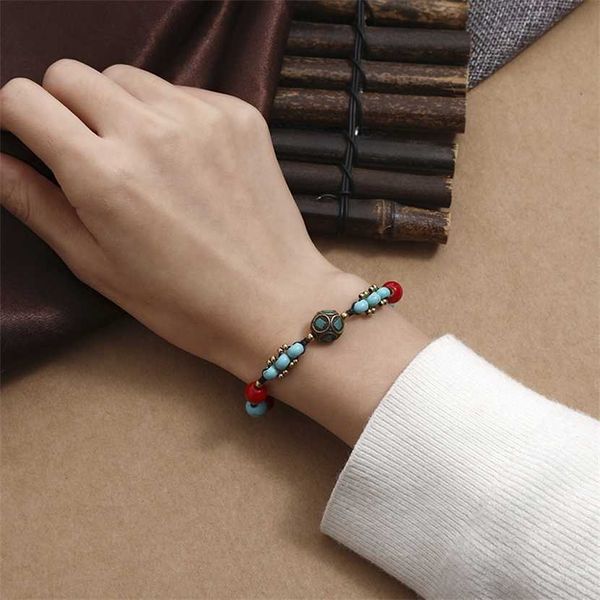 2023 new tibetan nepalese beads hand string ethnic turquoise ornament rope weaving ancient home bracelet, Black
2023 new tibetan nepalese beads hand string ethnic turquoise ornament rope weaving ancient home bracelet, Black