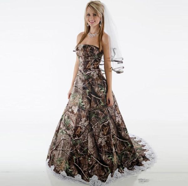 elegant camo wedding dresses strapless appliques camouflage country backless wedding gowns brush train bridal dresses robe de mari5461117, White
elegant camo wedding dresses strapless appliques camouflage country backless wedding gowns brush train bridal dresses robe de mari5461117, White