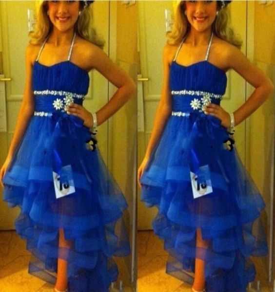 halter girls pageant gowns sequins beads tiered royal blue flower girl dress for teens tulle sash kids formal wear girls wedding p8585804, White;red 
halter girls pageant gowns sequins beads tiered royal blue flower girl dress for teens tulle sash kids formal wear girls wedding p8585804, White;red