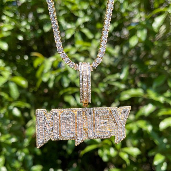pendant necklaces bubble letter money necklace for men iced out real gold plated cubic zirconia hip hop jewelry 230621, Silver
pendant necklaces bubble letter money necklace for men iced out real gold plated cubic zirconia hip hop jewelry 230621, Silver