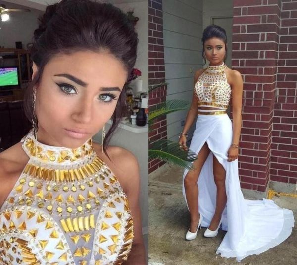 prom dresses high neck two pieces with gold crystal beads arabic sheer chiffon side split hollow back formal party even4140115, Black
prom dresses high neck two pieces with gold crystal beads arabic sheer chiffon side split hollow back formal party even4140115, Black