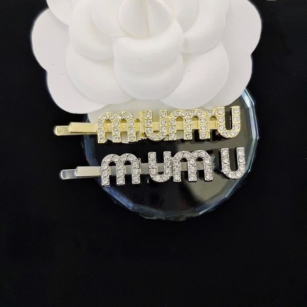 women luxury brand gold silver letter hair clip metal designer barrettes fashion hair accessories headwrap headwear hair jewelry gifts, Golden;silver
women luxury brand gold silver letter hair clip metal designer barrettes fashion hair accessories headwrap headwear hair jewelry gifts, Golden;silver