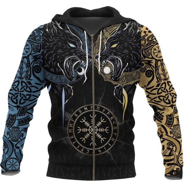 autumn and winter new men's sweater 3d printed viking warrior women's cardigan hooded, Black
autumn and winter new men's sweater 3d printed viking warrior women's cardigan hooded, Black