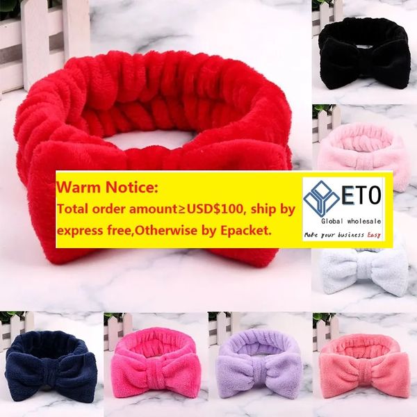 coral fleece bath hairbands wash face headband elastic bands bow girls makeup soft headbands head accessories 2021, Silver
coral fleece bath hairbands wash face headband elastic bands bow girls makeup soft headbands head accessories 2021, Silver