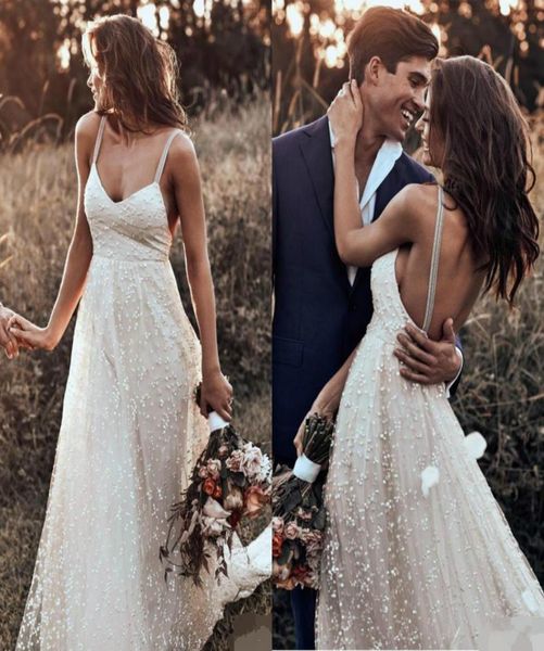 2019 bohemian wave wedding dresses spaghetti neckline backless beach bridal gowns tulle country wedding dress vestido de novia9269867, White
2019 bohemian wave wedding dresses spaghetti neckline backless beach bridal gowns tulle country wedding dress vestido de novia9269867, White